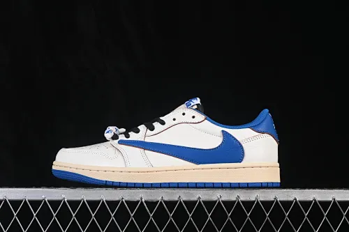 All categories Air Jordan Jordan series basketball shoes Air Jordan 1 Low ZG version Travis Scott x Air Jordan 1 Low OG AJ1 Joe 1 undercut low top full head layer DM7866-104